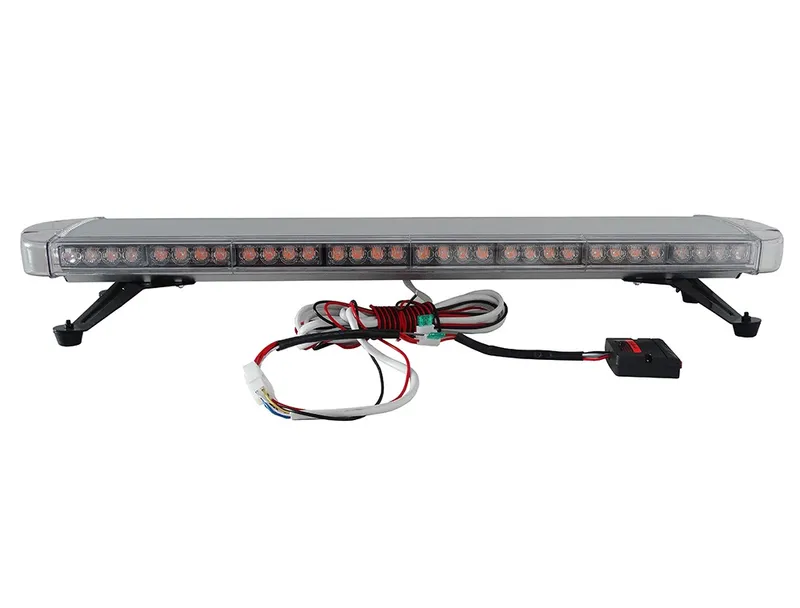 96.5см LED Сигнална лампа 72W, E-Mark E9, 15 Режима, 12V / 24V - Аварийна Лампа, Маяк за Пътна Помощ, Репатрак, Платформа, Снегорин и Багер - 9