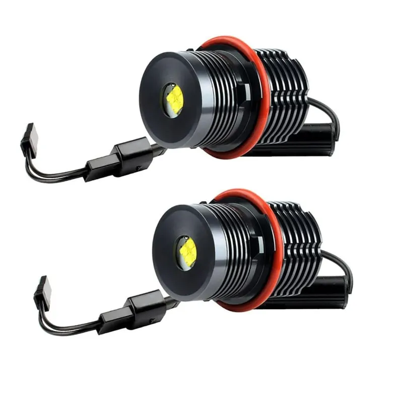 Комплект LED Angel Eyes крушки за BMW – CANBUS, бяла светлина, Plug & Play - 9