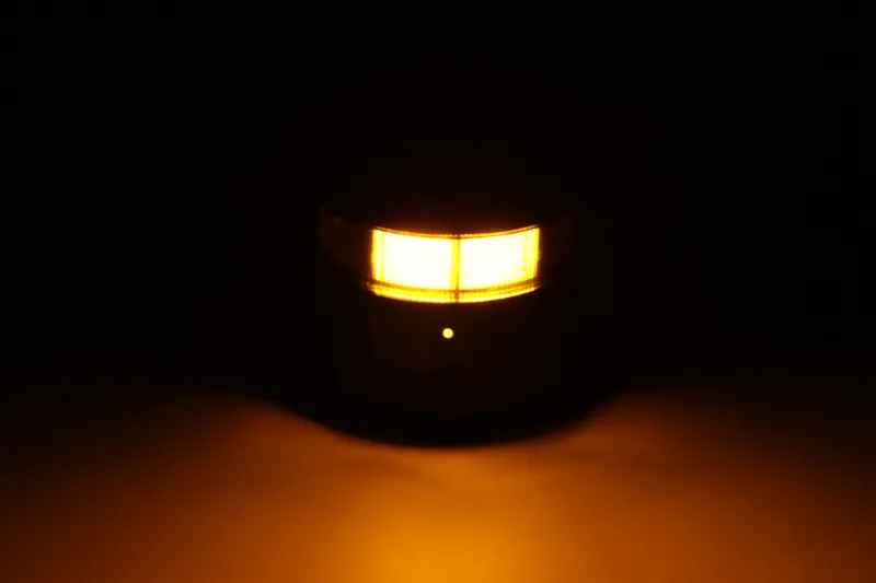 Оранжева LED аварийна лампа с опушен корпус, 36 LED, 19W, 7 режима, дистанционно, вградена батерия, магнит и вендуза, E-Mark E9, ECE R10, IP67, 12–24V - 9