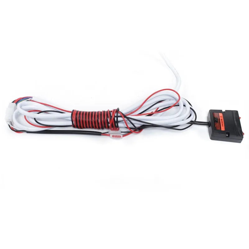 12V 24V Лед Led Диодна Мощна Синя Аварийна Сигнална Лампа Буркан 97.5 см 10 режина За Пътна Помощ Платформа Снегорин и др. - 9