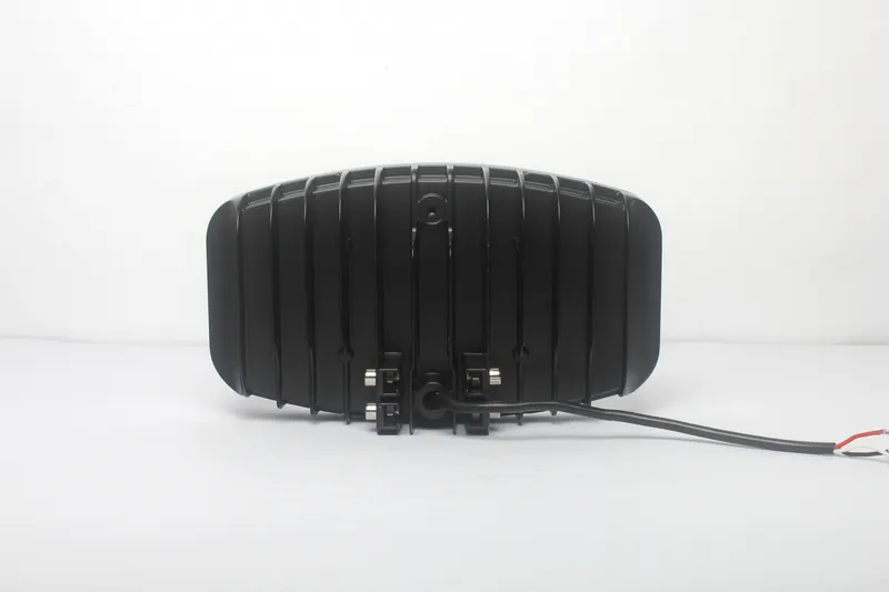 80W LED Лед Фар Халоген, Три Функции, Неон ефект, Neon 24,5см x 13,9см, 4100lm, 12V - 24V, E-Mark Подходящ За DAF MAN Scania Volvo и др. - 9