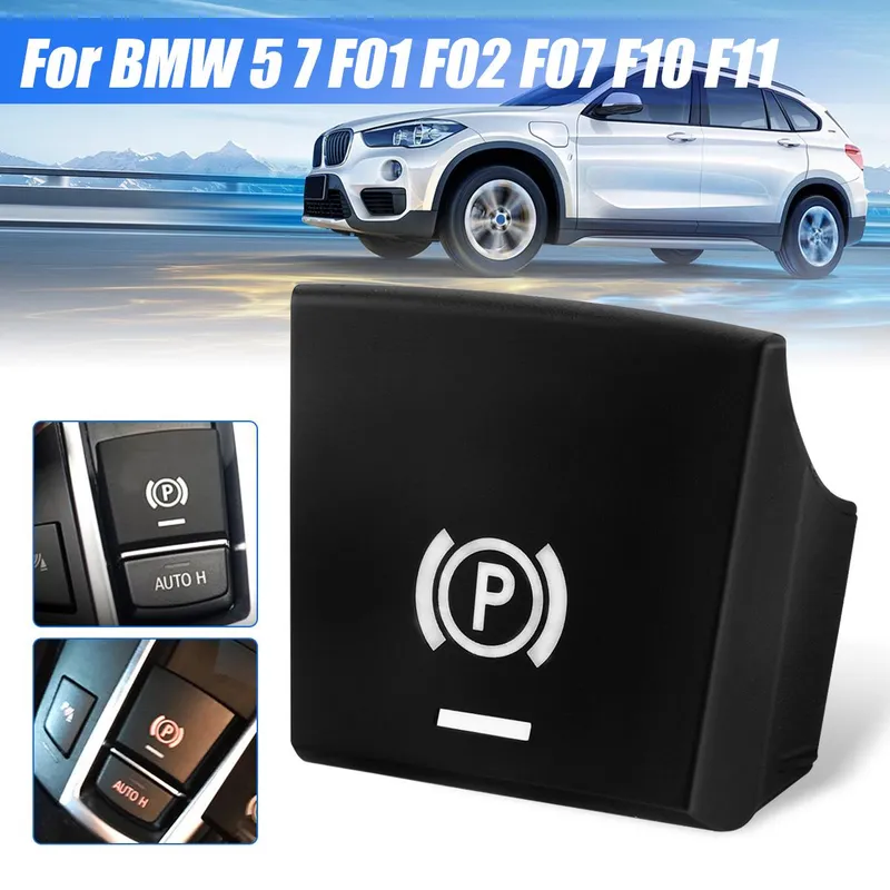 Капаче Бутон за електрическа ръчна спирачка (P Button) за BMW Серия 5,6,7,X3,X4 - F10/F11/F18/F06/F12/F13/F25/F26/F01 - 10