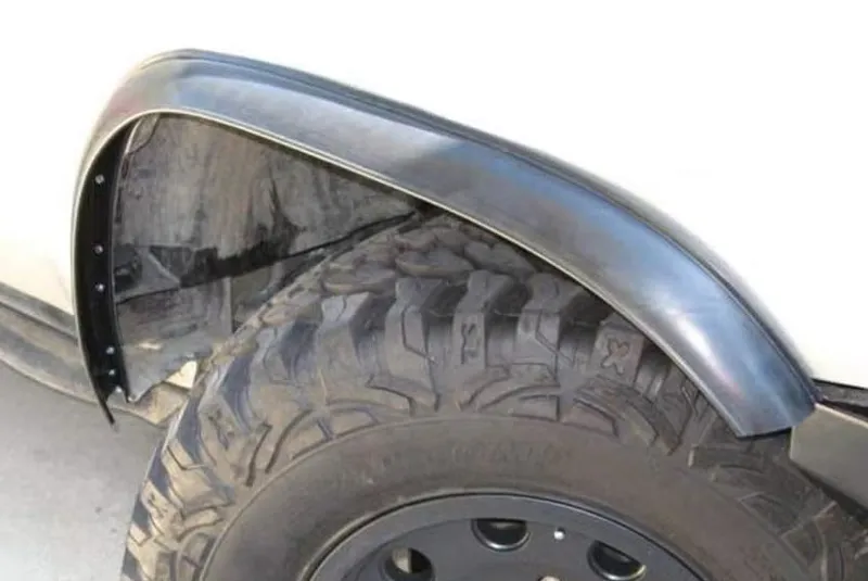 Гумен Разширител за Раздувки Вежди за Калници за калници за offroad офроуд джип SUV микробус автомобил 10cm x 3m черен - 10