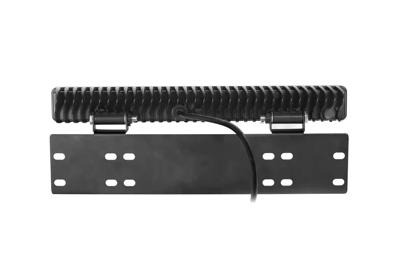 38см LED Лед Бар Със Стойка За Номер С Три Функции 55W, 4768lm, 12V - 24V E-Mark Подходящ За Автомобил, Бус, Камион, Селскостопански машини, Трактор, Комбайн, Агро Техника, Сеялка, Пръскачка, Джип, 4X4, Offroad, SUV - 10