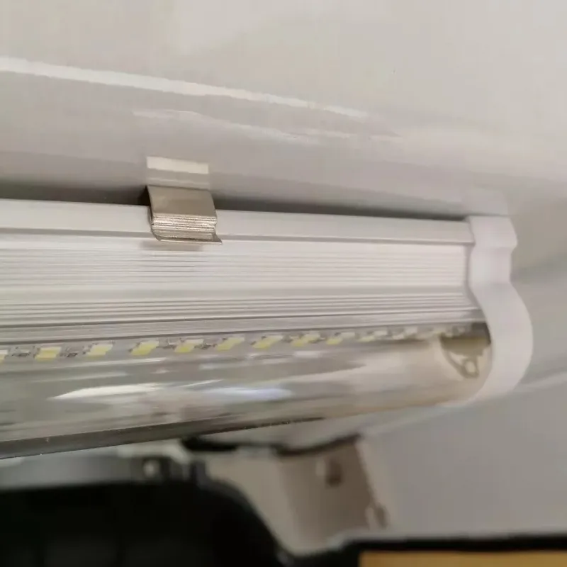 LED Лампа бяла светлина 72 LED, 12V, 6500K, 33 см – Алуминиев корпус, с кабел и букса за свързване - 10