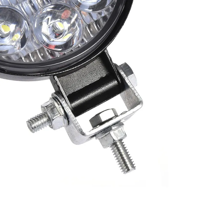 Комплект от 2бр. Мини Лед LED Диоден Фар Халоген Дневни Светлини 12V - 24V за автомобил офроуд бус ван камион - 10