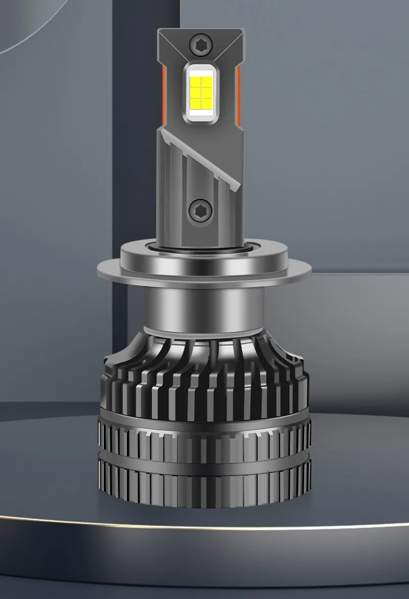 Комплект LED крушки H7 – 12V-24V 60W 6500LM 6000K CANBUS без грешки - 10