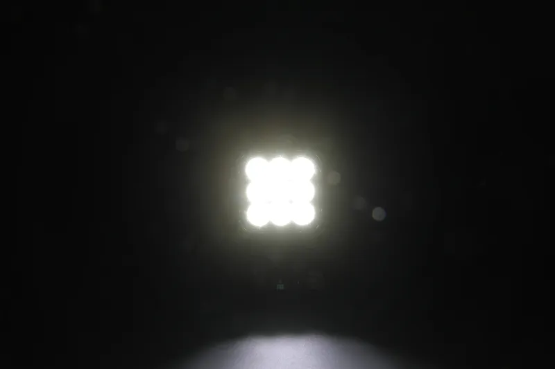 64W LED Халоген Бял, Разпръсната светлина с жълта и червена DRL светлина 12V-24V - 11