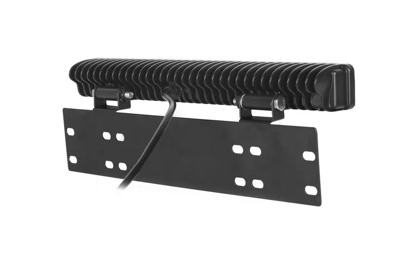 38см LED Лед Бар Със Стойка За Номер С Три Функции 55W, 4768lm, 12V - 24V E-Mark Подходящ За Автомобил, Бус, Камион, Селскостопански машини, Трактор, Комбайн, Агро Техника, Сеялка, Пръскачка, Джип, 4X4, Offroad, SUV - 11