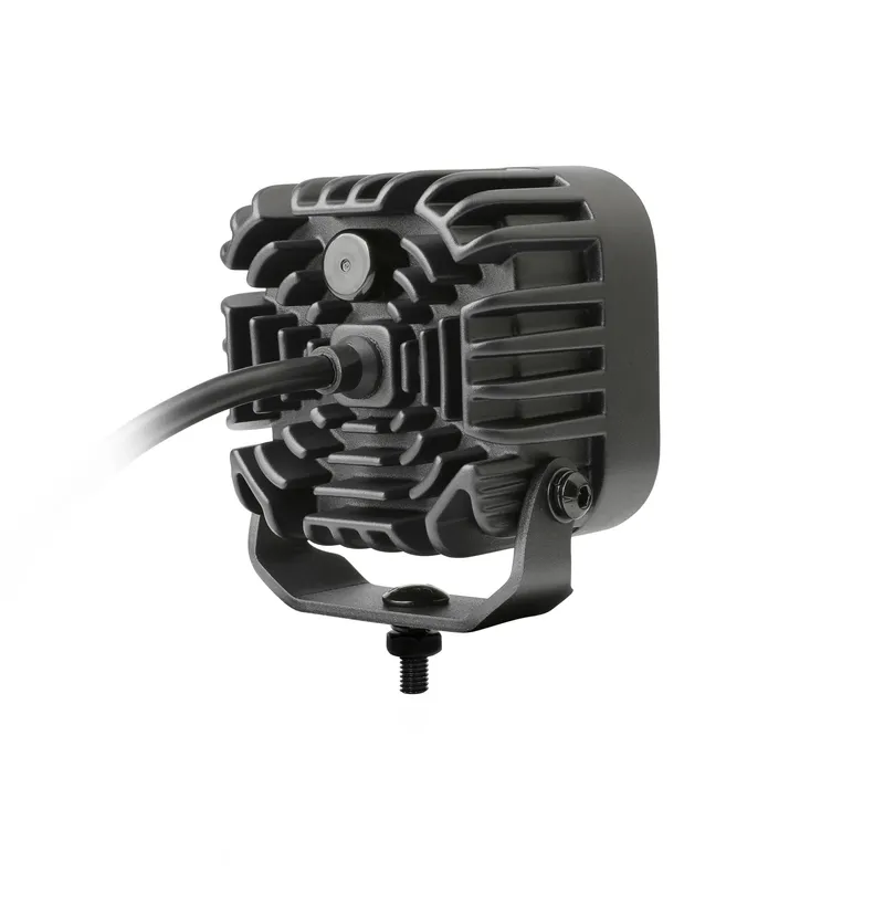 30W LED Халоген Бял, Разпръсната светлина с жълта и червена DRL светлина 12V-24V - 11