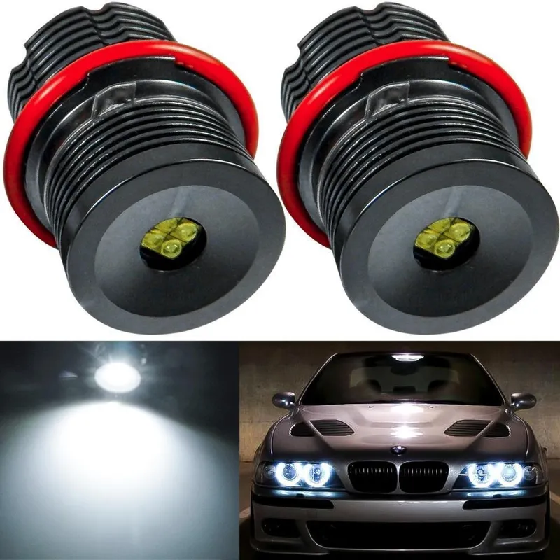 Комплект LED Angel Eyes крушки за BMW – CANBUS, бяла светлина, Plug & Play - 12