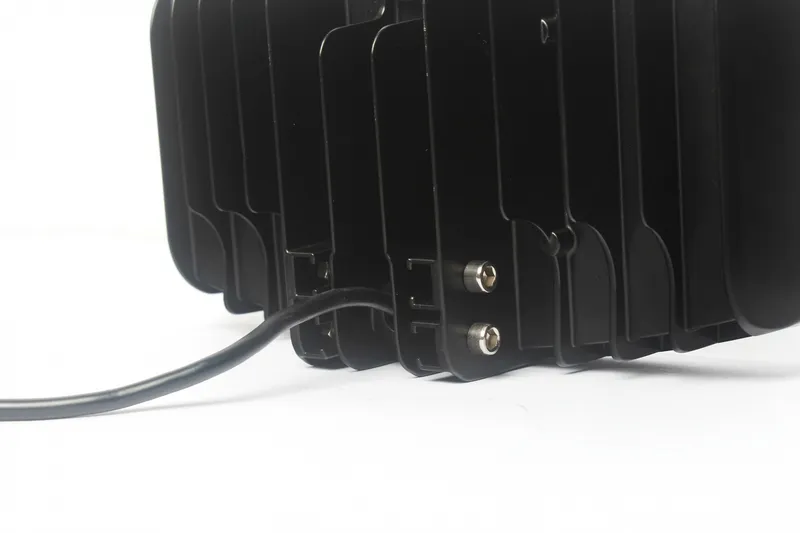80W LED Лед Фар Халоген, Три Функции, Неон ефект, Neon 24,5см x 13,9см, 4100lm, 12V - 24V, E-Mark Подходящ За DAF MAN Scania Volvo и др. - 12