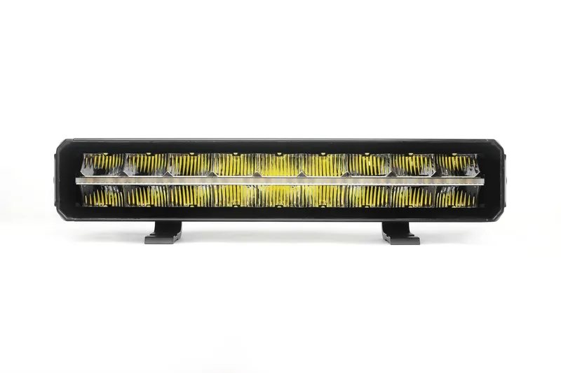 42.8 cm / 17 Инча 12V - 24V Led Bar Лед Бар Пиано дизайн Диоден Прожектор Супер Мощен Бяла и Оранжева Светлина Габарит Мъгла DRL Високо Качество Ново Поколение 9000LM 70W - 13