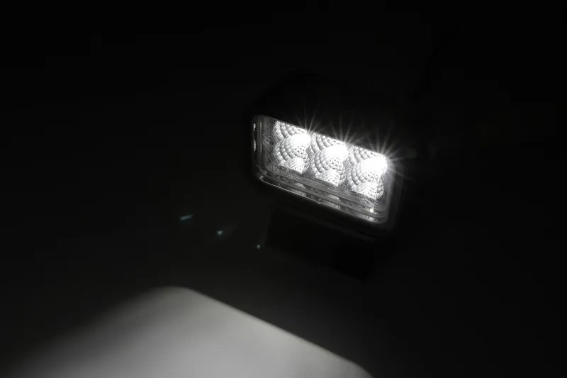 42W LED Халоген Бял, Разпръсната светлина с жълта и червена DRL светлина 12V-24V - 13