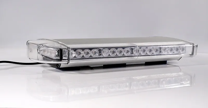 55см LED Аварийна Сигнална Лампа с Магнити, 10 Режима, E-Mark E9, 12V / 24V, Оранжева Светлина, За Пътна Помощ, Репатрак, Платформа, Снегорин, Багер, Бус и Ван - 13