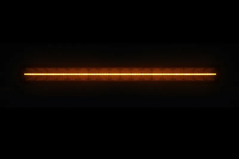 81 cm / 32 Инча 12V - 24V Led Bar Лед Бар Пиано дизайн Диоден Прожектор Супер Мощен Бяла и Оранжева Светлина Габарит Мъгла Високо Качество Ново Поколение 14280LM - 13