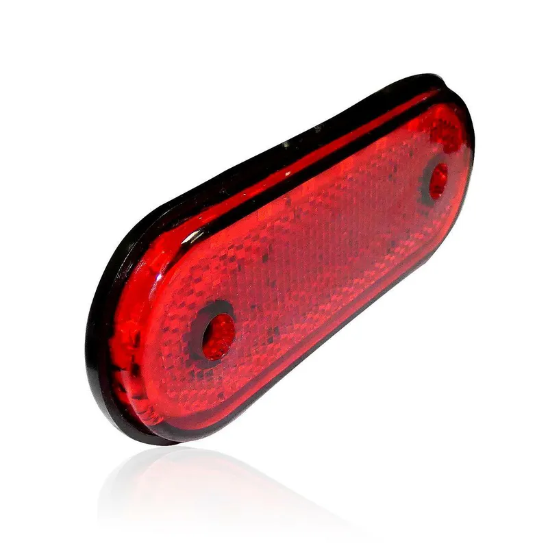 LED Габарит Със Стойка, Червен или Жълт Цвят, Маркер, 20 Диода, 12V - 24V - 15