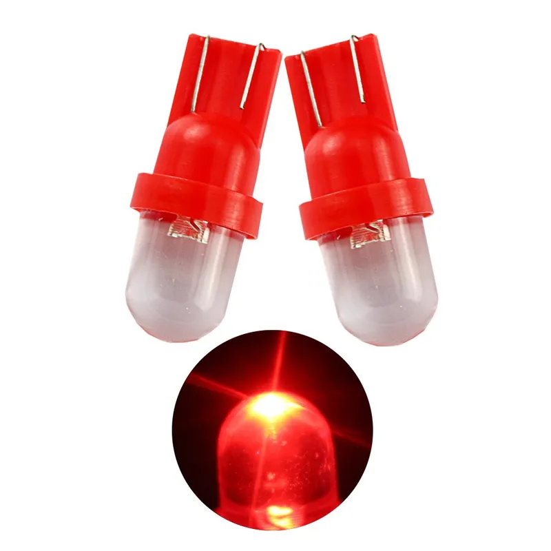 LED Лед Диодни Крушки За Табло, Габарит, Т10 W5W, 1X LED, 12V, 5 Цвята Светлина - 16