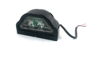 LED Лед Диоден Плафон Oсветление за Регистрационен Номер 12V За Ремарке Бус Каравана Платформа Черен