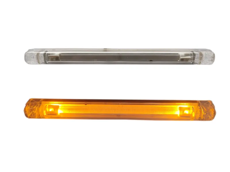 Оранжев LED габарит/контурна светлина – 6 Диода 24V 240 mm - 0