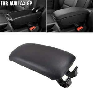 Капак за подлакътник за AUDI A3 8P 2003-2012г. с черно кожено покритие