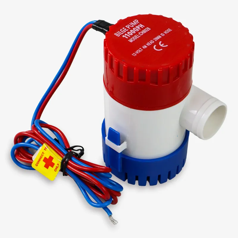 Отводнителна потопяема водна помпа на 12V 1100GPH 3500GPH за източчване или трансфер - 0