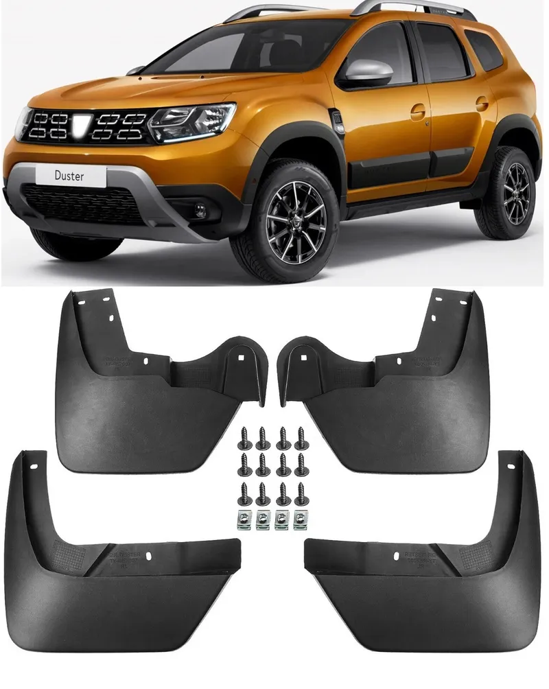 Комплект 4 броя калобрани - предни и задни - за Dacia Duster 2 II 2018+ - 0