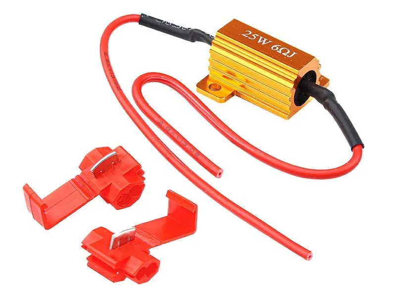 CANBUS LED резистор 25W 6 Ohm – 12V – за LED крушки - Carmotion - 0