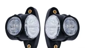 Комплект от 2бр LED Лед габарити светлини тип рогче за камион ремарке тир бус 12V-24V