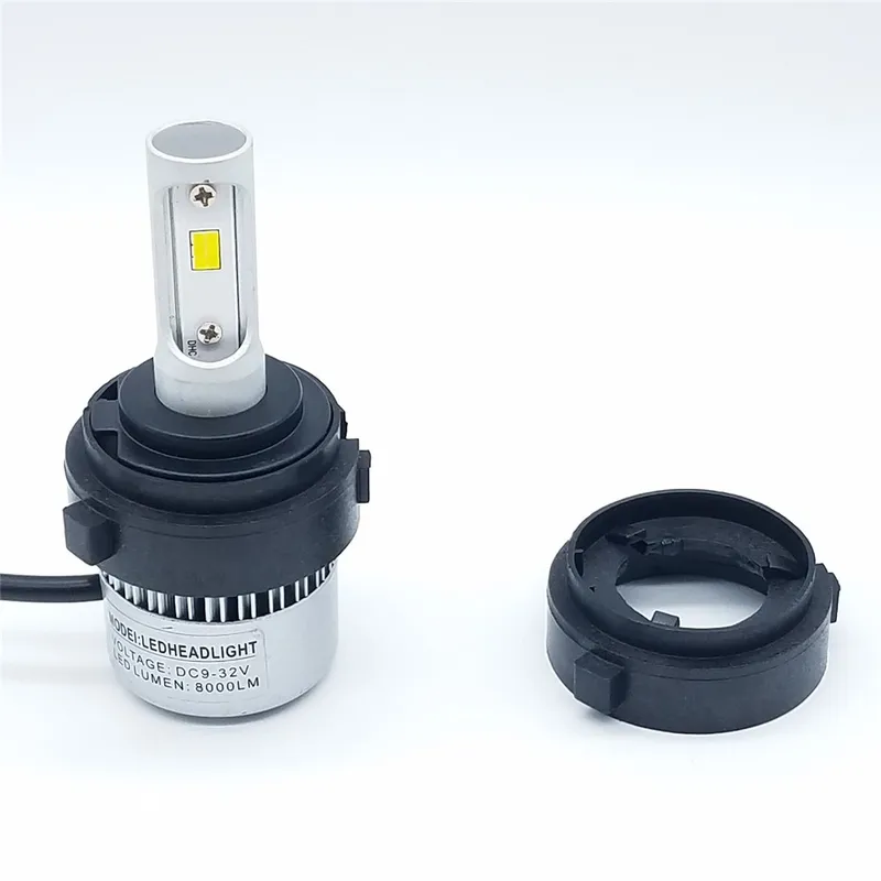 Комплект от 2 броя Адаптери за LED крушки H7 за Фолксваген Volkswagen VW Голф 6 Golf 6 VI, Пасат Passat - 0
