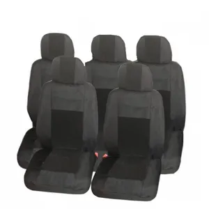 Калъфи тапицерия Flexzon за Ford S-MAX, C-MAX, VW Touran, Sharan, Toyota Corolla Verso, Текстил, Черна