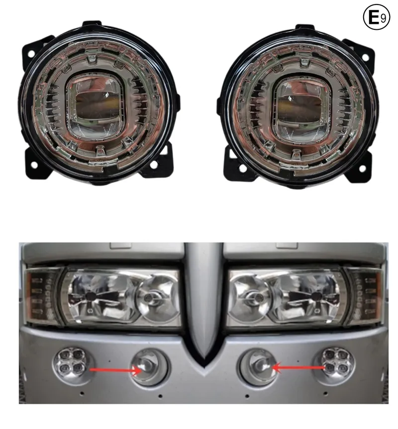 Комплект LED халогени, фарове за мъгла за SCANIA серия P, G, R, T 2004-2017 - 0