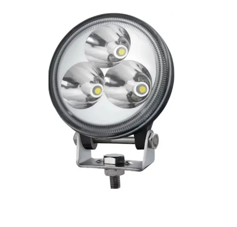 Универсален Лед LED Халоген Фар Работна Лампа 12V - 24V за автомобил джип офроуд мотор - 0
