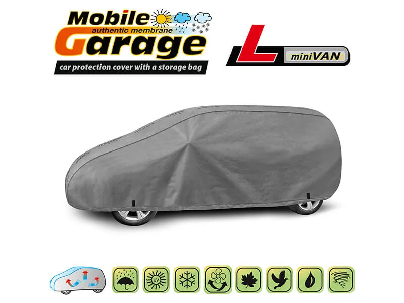 Висококачествено Покривало Kegel за Миниван Mini Van Серия Mobile Garage размер L 410 - 450см х 130 - 140см - 0