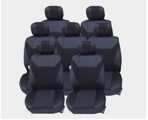 Калъфи тапицерия за VW Touran, Sharan, Ford Galaxy, Citroen C8, Peugeot 307SW, Citroen C4 Grand Picasso, Peugeot 806, 807, Черен