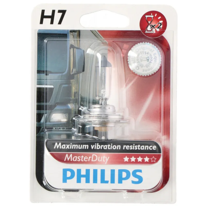 1 брой халогенна крушка H7 Х7 24V 70W Philips - 0