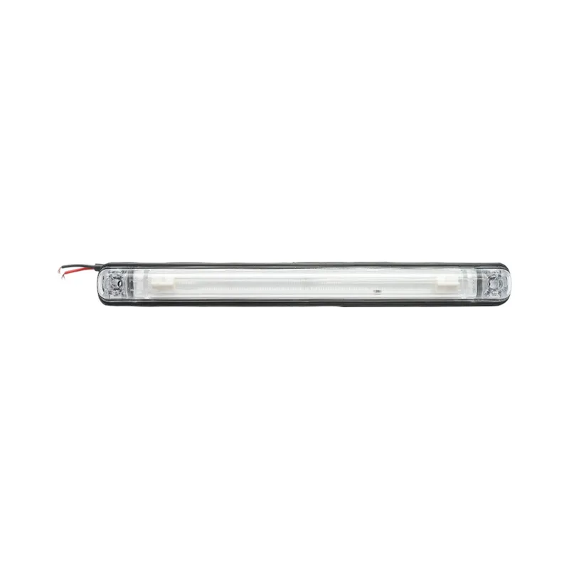 Бял LED габарит/контурна светлина – 6 Диода 24V 240 mm - 0