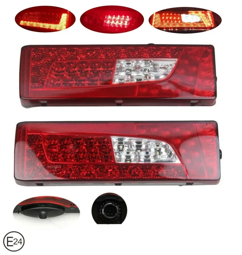 Комплект LED Стопове, 8 Функции, За Скания Scania L, P, G, R, S, CP, CG, CR, CT 2017+ - 0