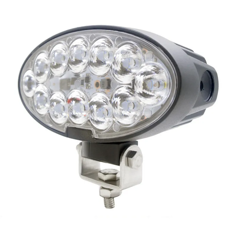 ЛЕД Диоден Халоген LED фар - 5100lm 178mm 60W PRO - Трактор, Комбайн - John Deere 6195R - 0