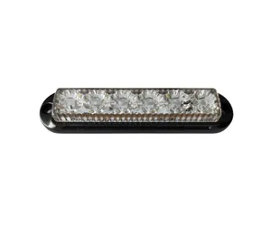 LED аварийна / сигнална лампа (Flash) – Бяла 6 Диода 4 режима 12V-24V