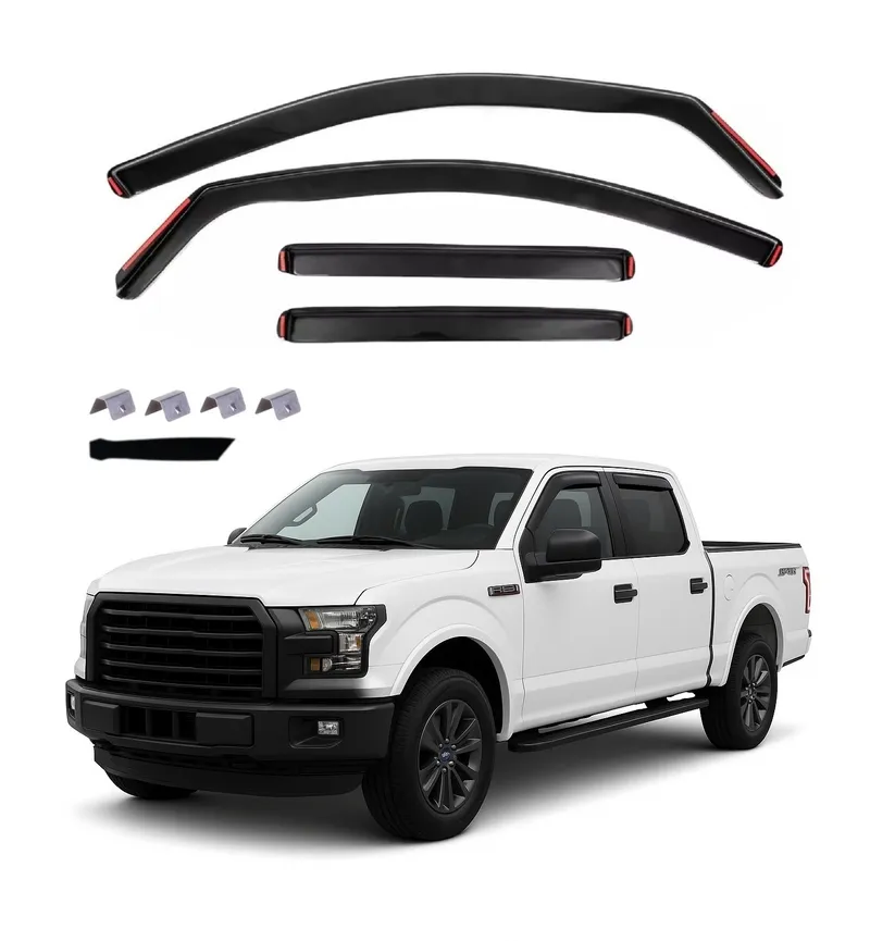 Комплект от 4бр. ветробрани за FORD F150 - 2015-2024 - 0
