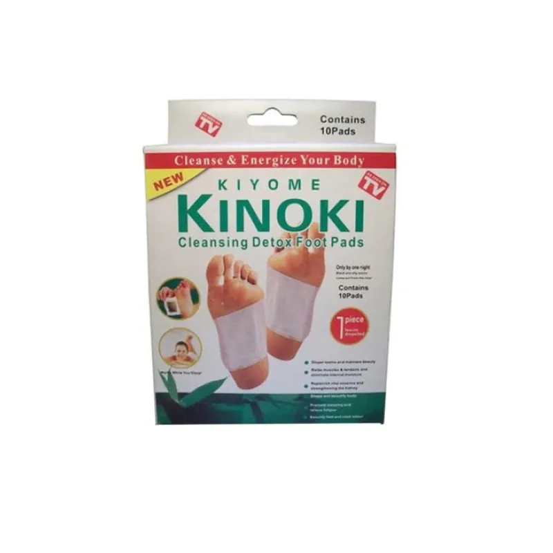 10 бр. Детоксикиращи пластири за ходила KINOKI с бамбукова киселина - 0