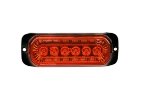 24LED Лед Диоден 12-24V Габарит Маркер Токос + аварийна блиц оранжева светлина мигаща за камион бус ван каравана платформа кемпер пътна помощ