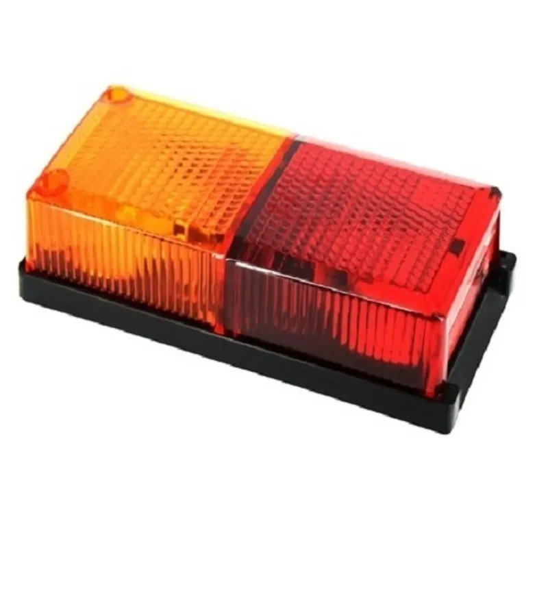 Стоп Светлина 4 Функции, Е-Мark, 12V-24V, Ремарке, Каравана, Камион, Агро Техника, Земеделски Машини - 0