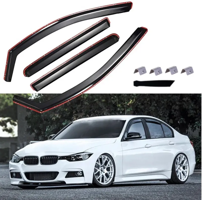 Комплект от 4бр. ветробрани за BMW 3-та серия Седан F30 2012-2019 - 0