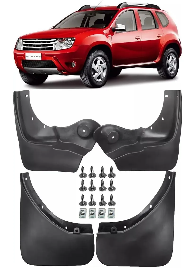 Комплект 4 броя калобрани - предни и задни - за Dacia Duster MK I (2010 – 2015) - 0