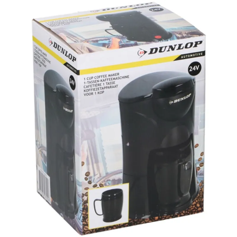 Преносима кафемашина 24V с чаша Dunlop - 0