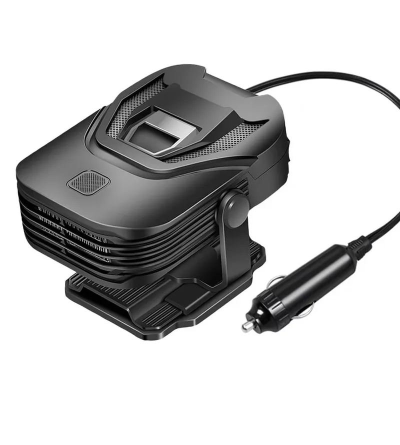 Автомобилна печка с вентилатор 4 сезона 12V 150W – режим отопление / вентилатор, размразяване и обезпотяване, въртяща стойка - 0
