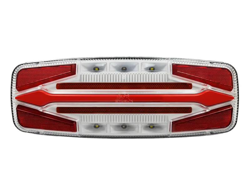 LED Стоп с 5 функции за ремарке / камион - Neon Габарит, Стоп, Динамичен Мигач, Заден ход и Мъгла, 12V-24V - 0