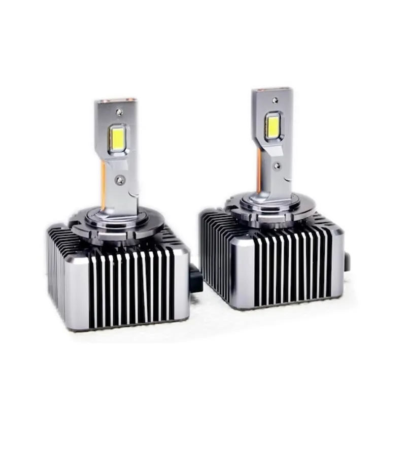 Комплект от 2 броя LED диодни крушки D1S за xenon 12-24V 10000lm Canbus без грешки - 0